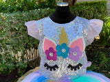 Hand made Unicorn Princess Dress