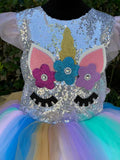 Hand made Unicorn Princess Dress